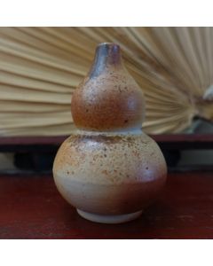 Wood-fired Kiln Glazed Gourd-shaped Vase C