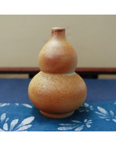 Wood-fired Kiln Glazed Gourd-shaped Vase D
