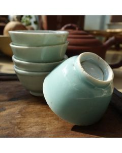 Vintage Celadon Cup 30ml