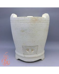 Chaozhou White Clay Stove "Double line" 15cm