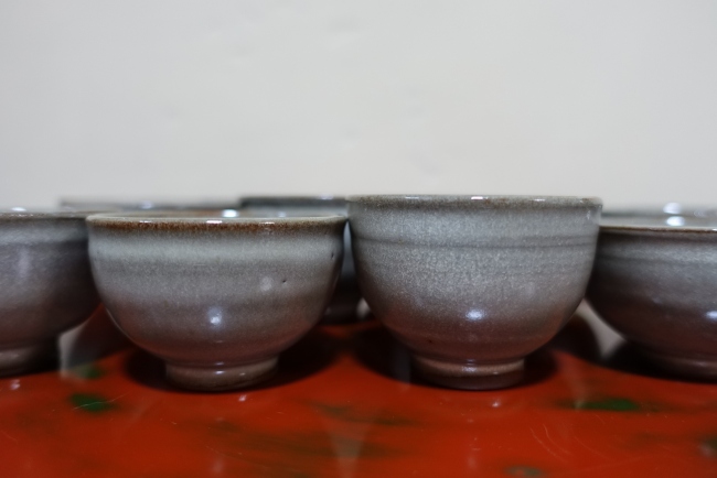 Beige Glazed Tea Cup