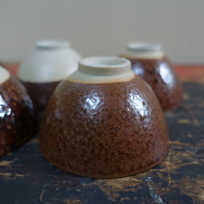 Dali Wood-fired sauce-colored glaze cup 90ml