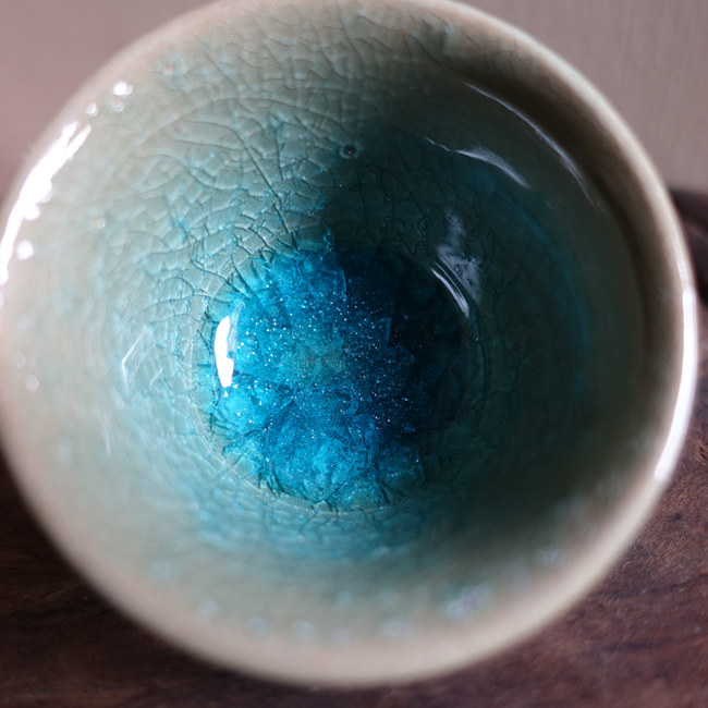 Huaning Handmade Glass Blue Glaze 30ml