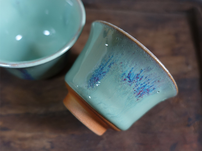 Huaning Handmade Green and Blue Glaze 30ml