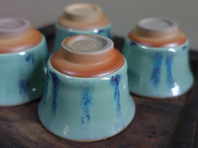 Huaning Handmade Green and Blue Glaze 30ml