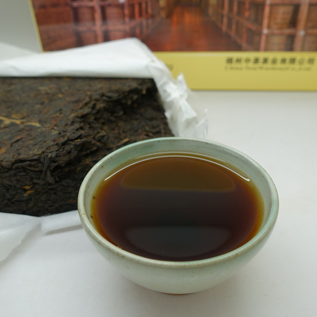 2016 (2019) China Tea Brand “Mu Jiao Chen Yun” Third Grade Liubao Tea