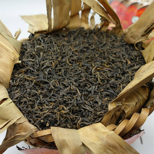 2014 (2017) Three Cranes Brand “Zhi Zhu Chang Le” Liubao Tea 50g