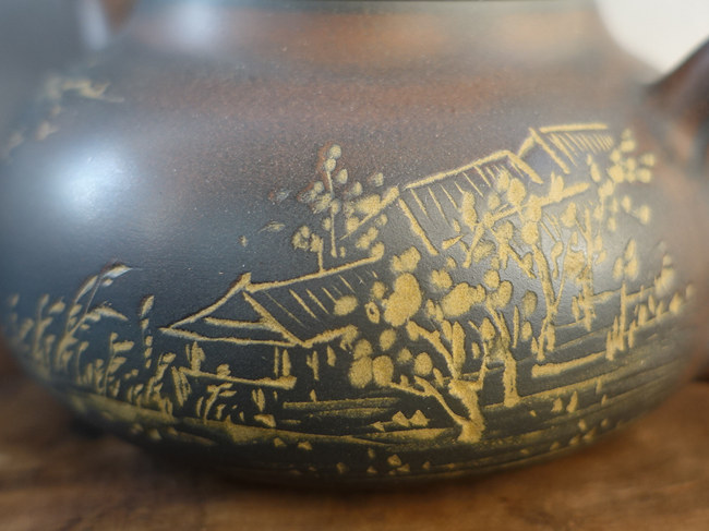 Nixing Teapot "Landscape painting" 180ml