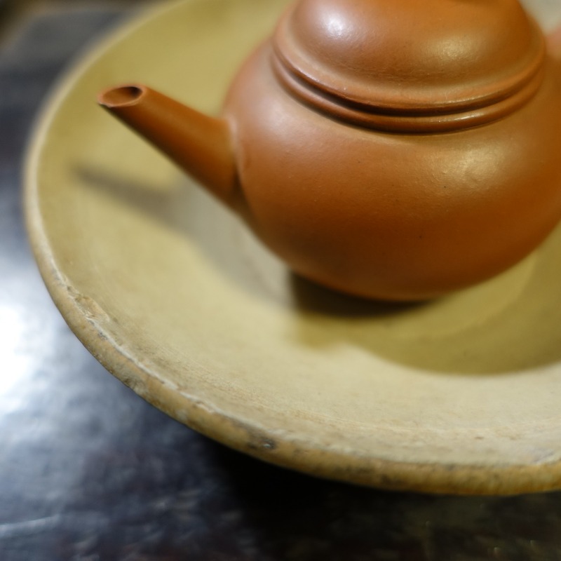 Vintage Lufeng Pottery Tea Boat B Vintage Lufeng Pottery Tea Boat B